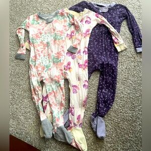 Burt’s Bees Baby Zip-up Pajamas